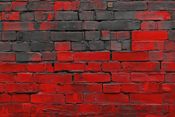 Download Red and Black Brick Wall Background Wall - Red and black Collection
